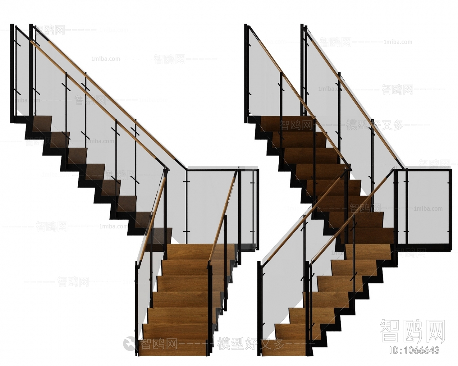 Modern Stair Balustrade/elevator