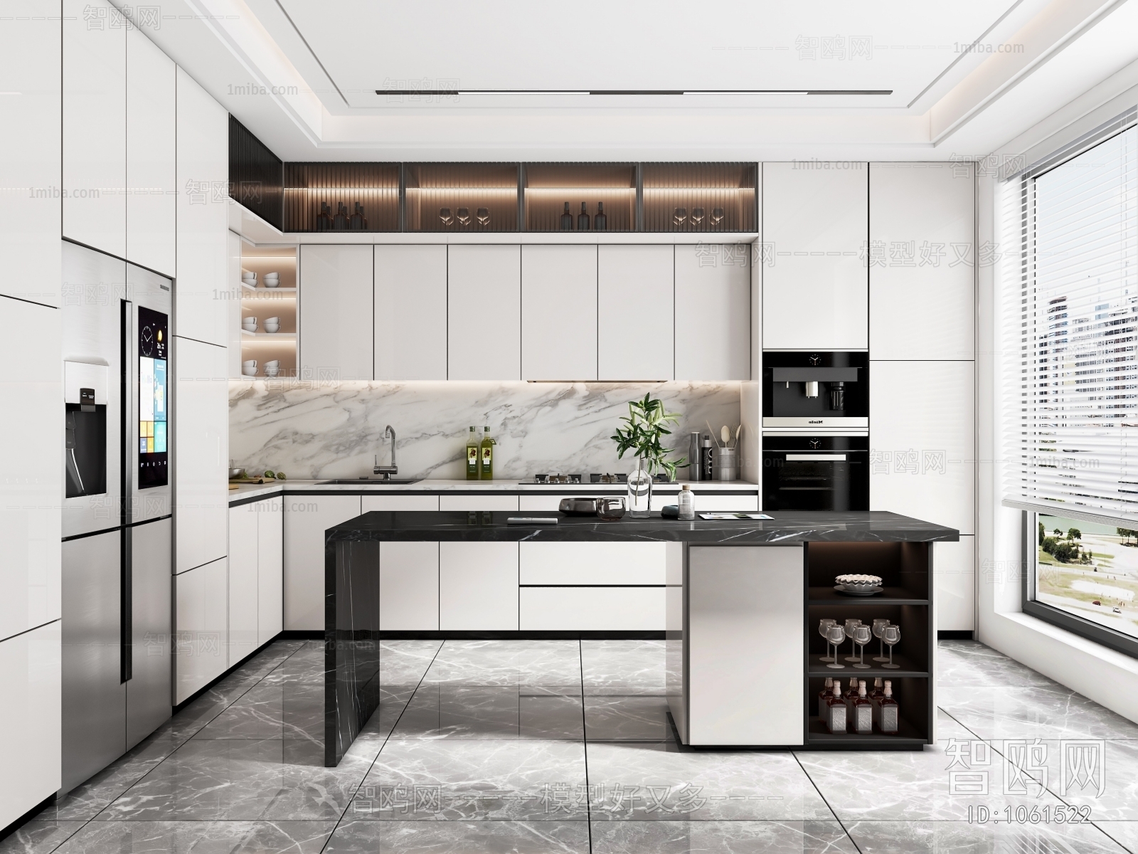 Modern Open Kitchen