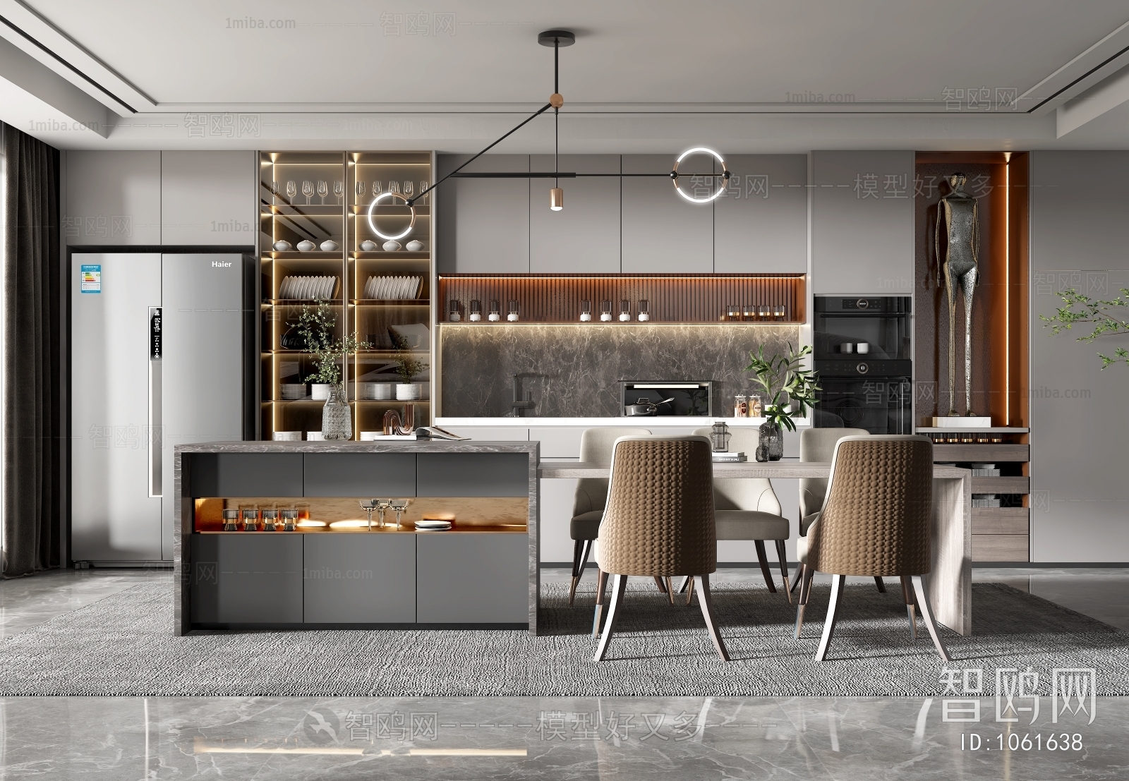 Modern Open Kitchen