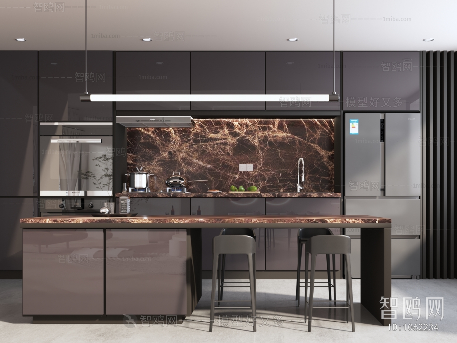 Modern Open Kitchen