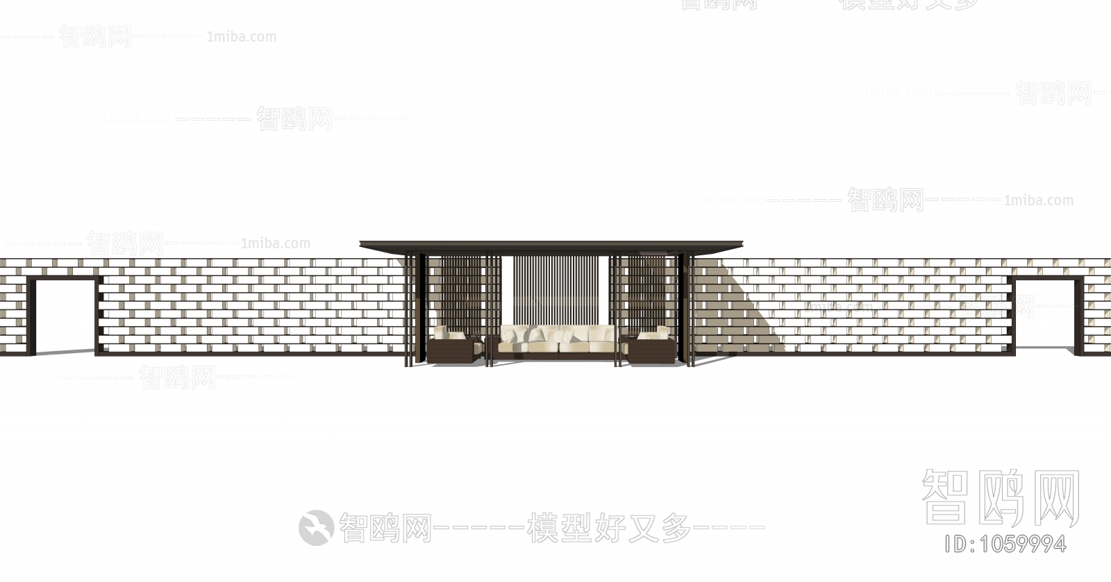 New Chinese Style Building Component