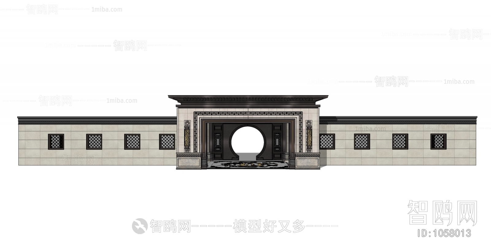 New Chinese Style Building Component