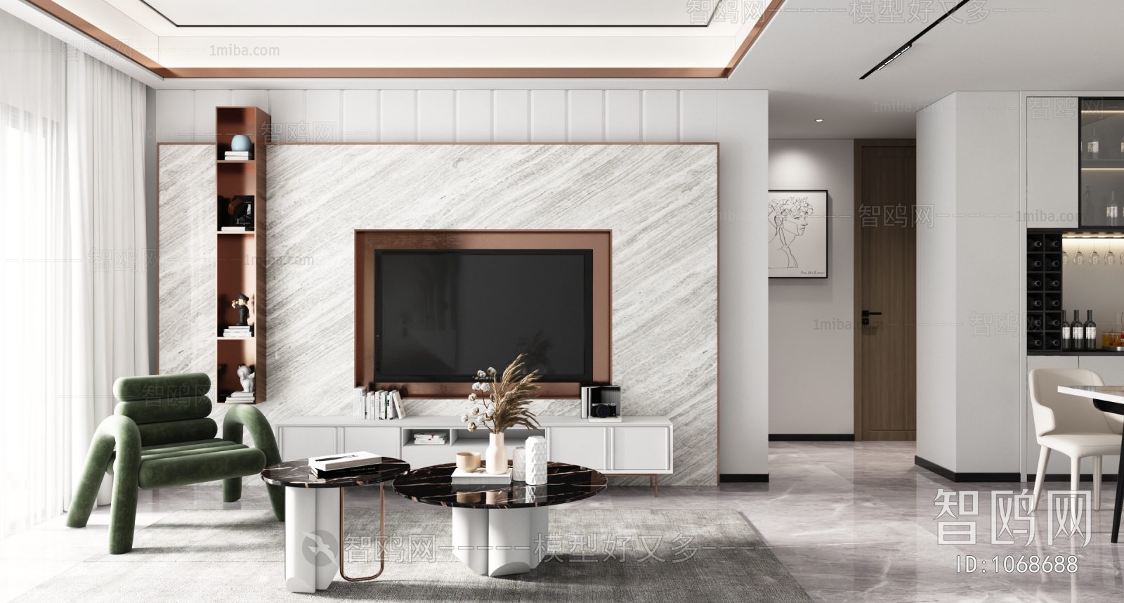 Modern A Living Room