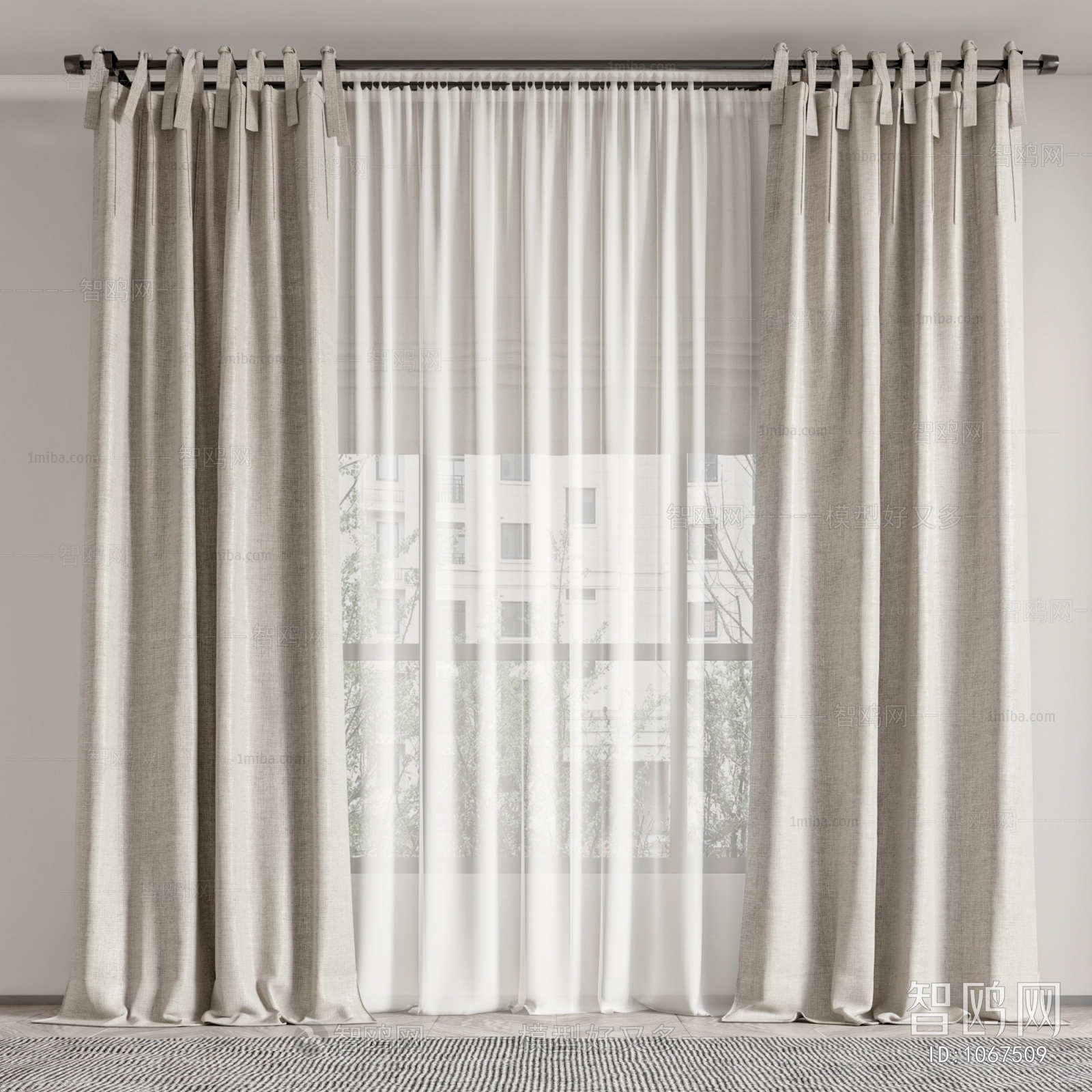 Modern The Curtain