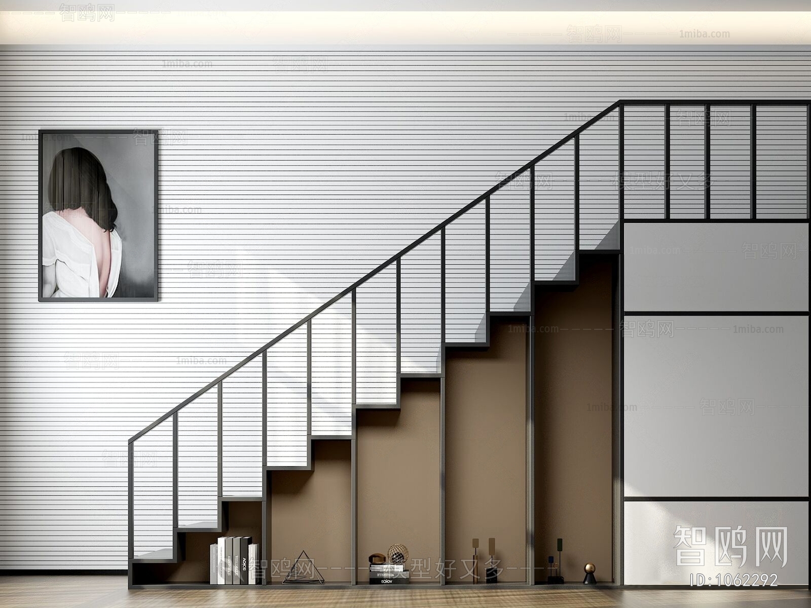 Modern Stair Balustrade/elevator