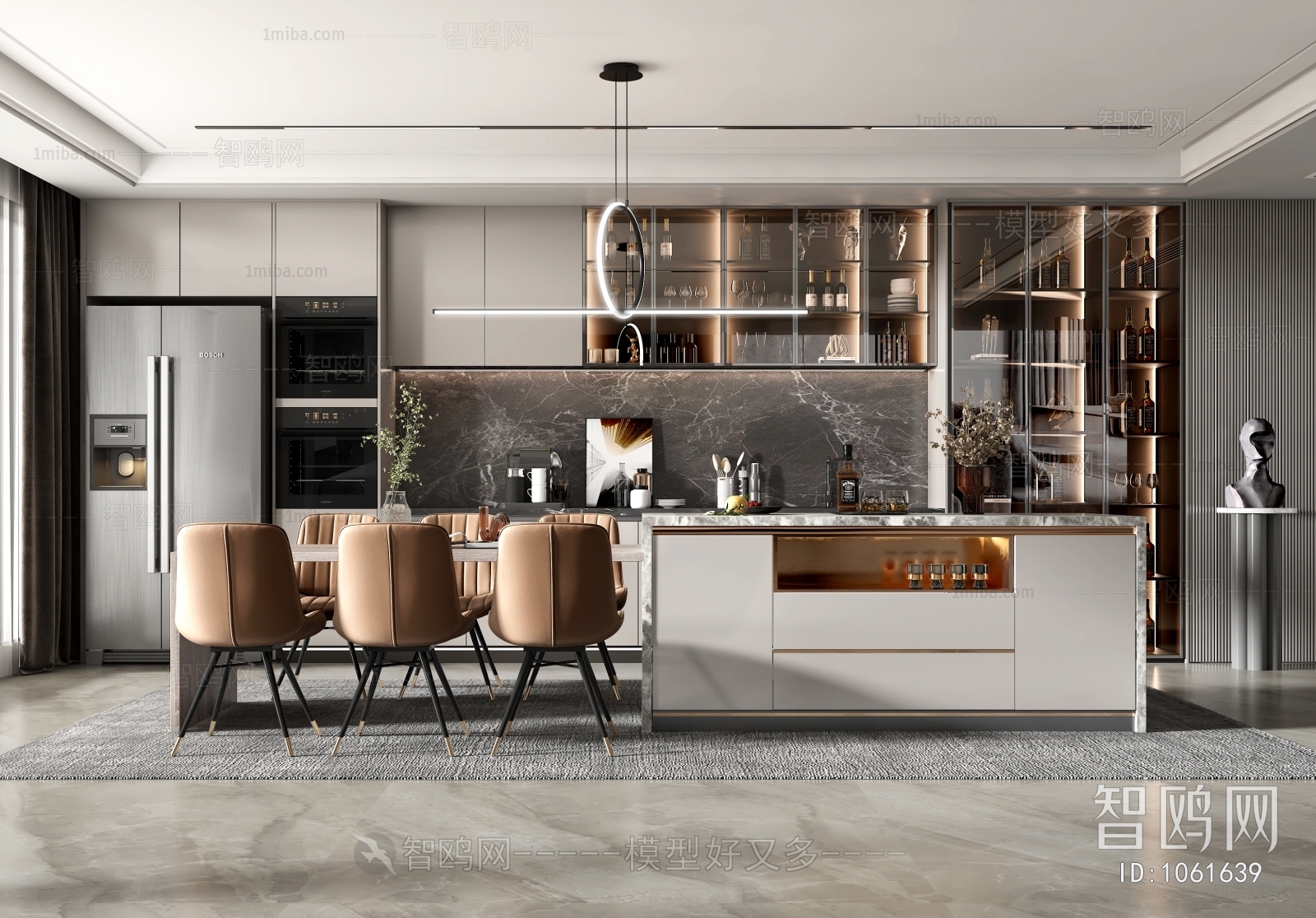 Modern Open Kitchen