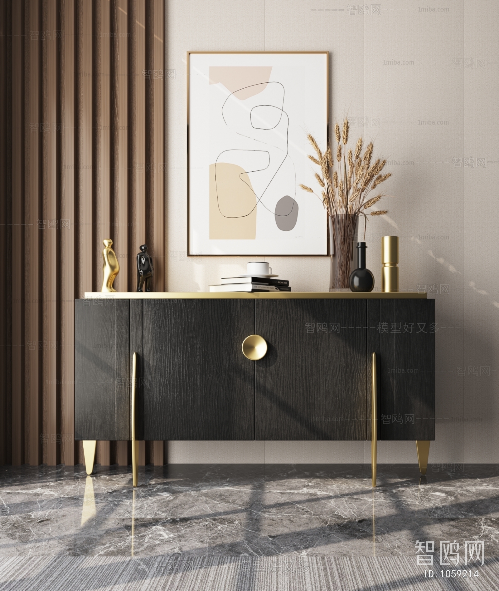 Modern Side Cabinet/Entrance Cabinet