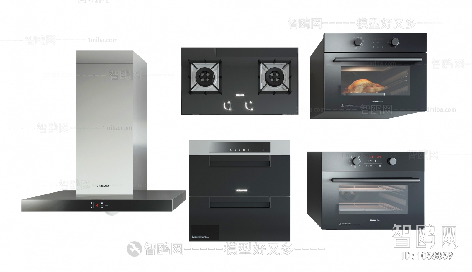 Modern Electric Kitchen Appliances