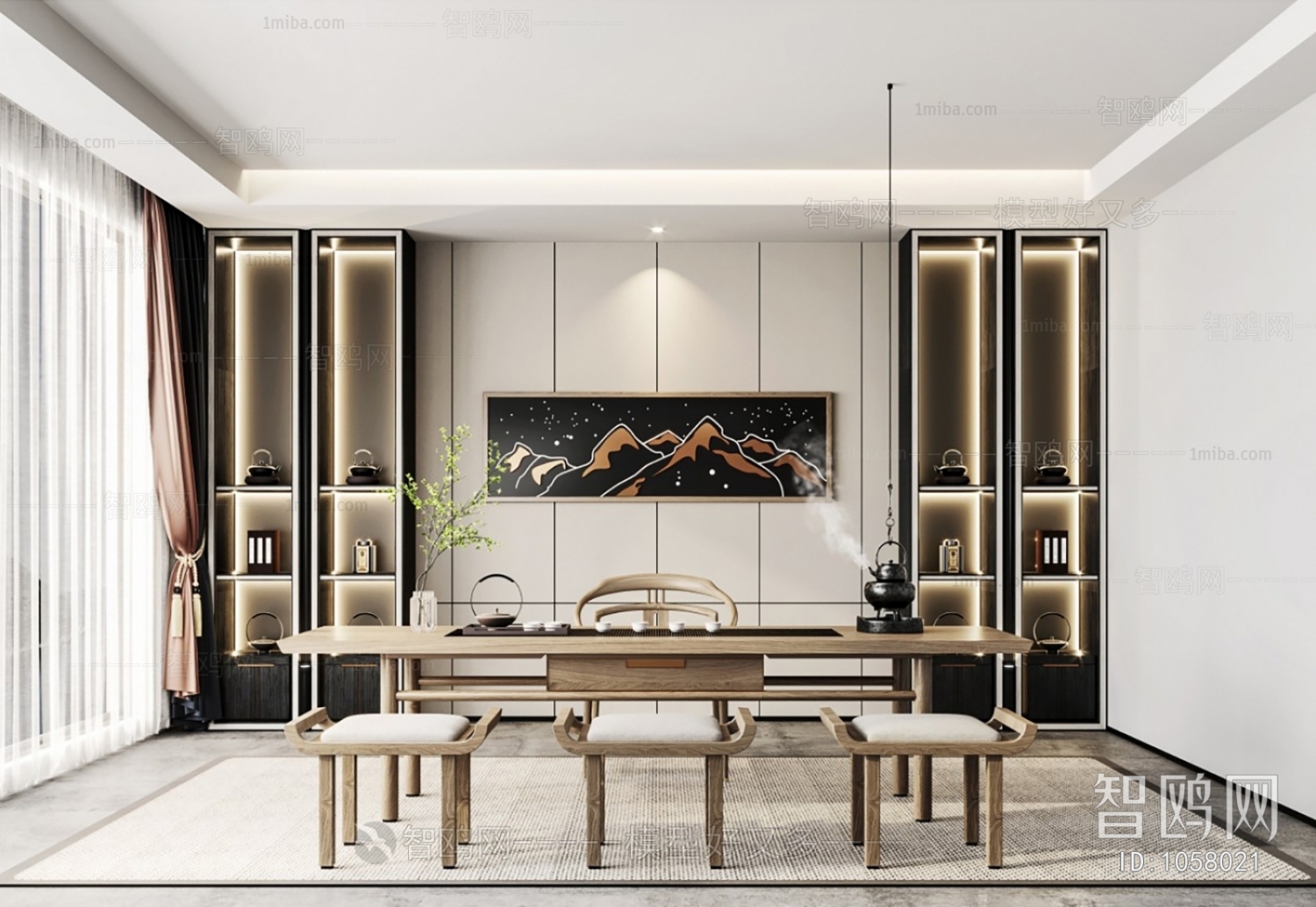 New Chinese Style Tea House