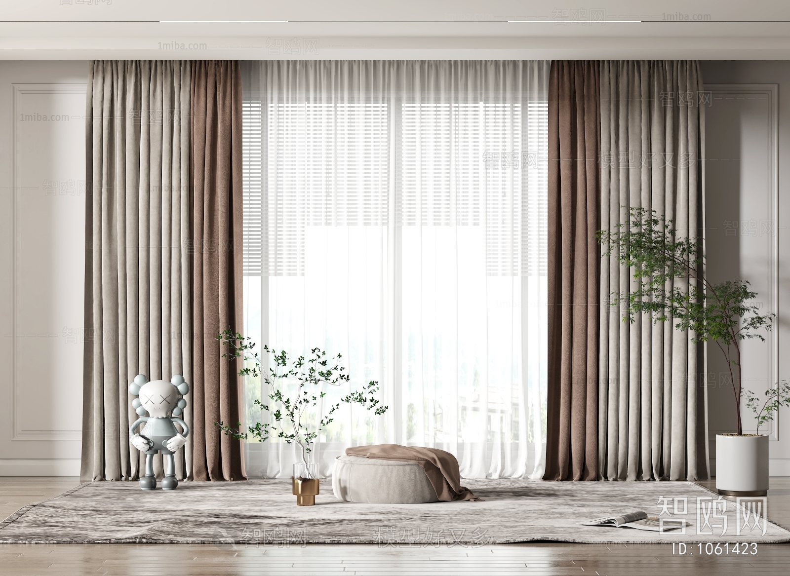 Modern The Curtain