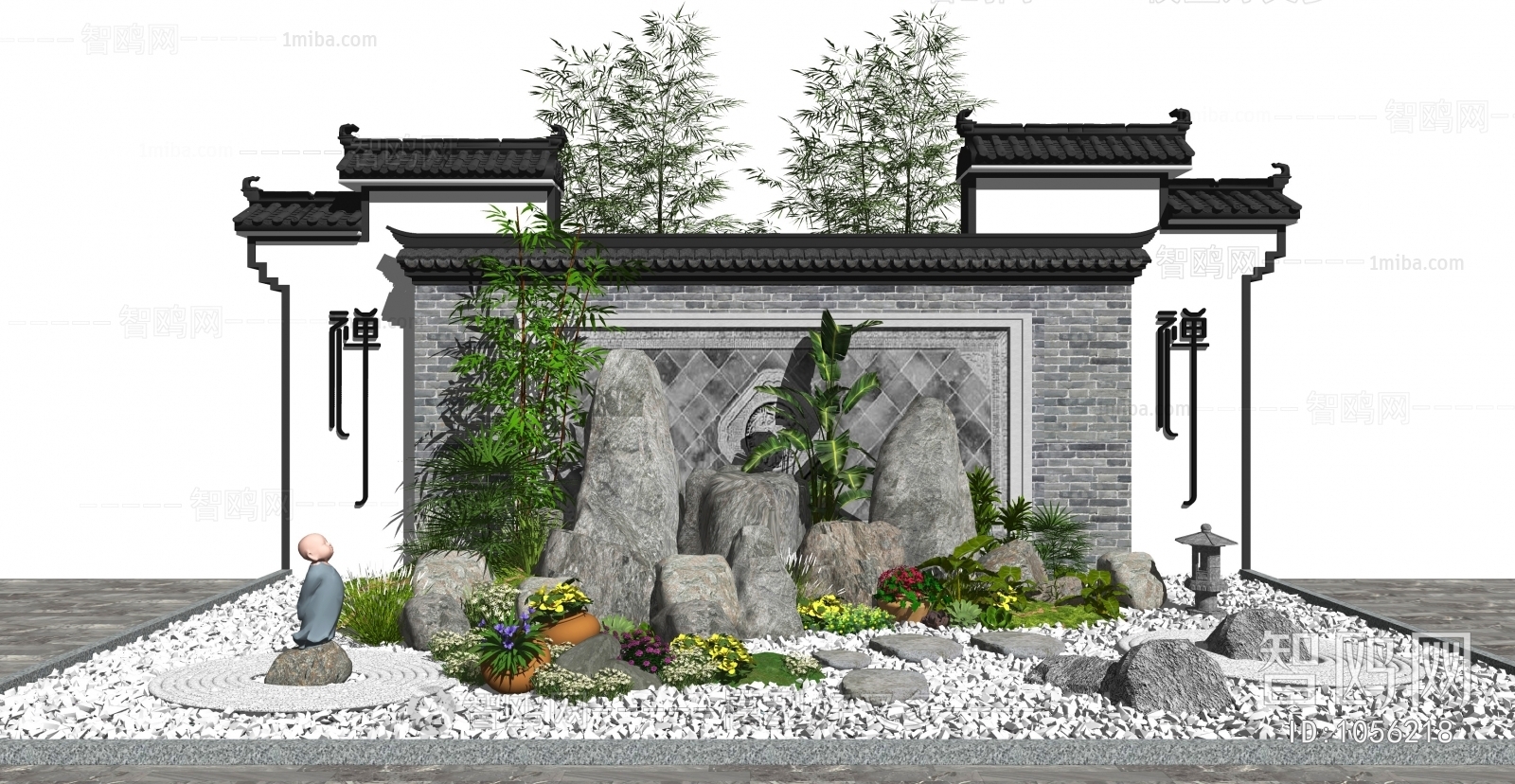 New Chinese Style Garden