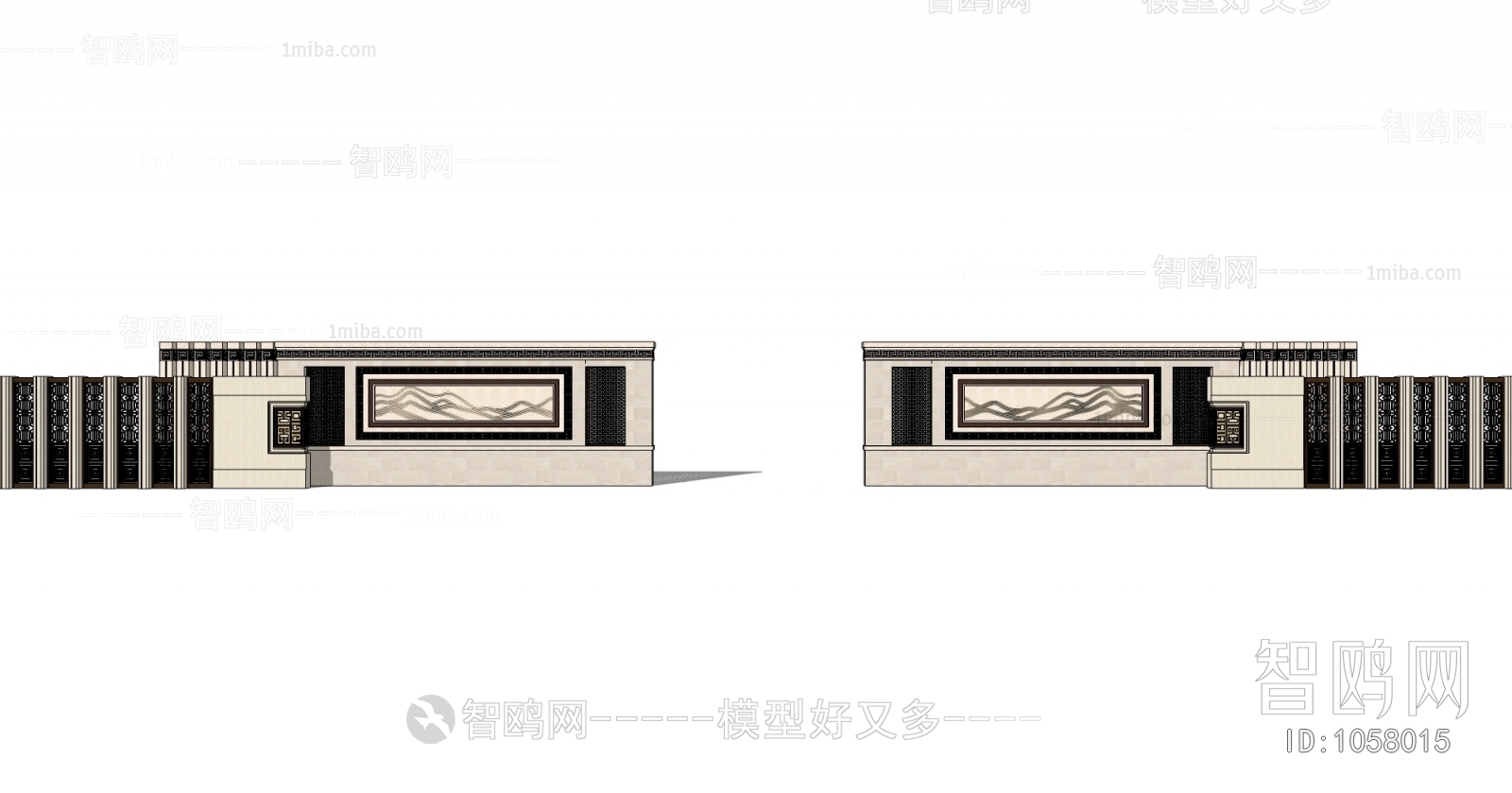 New Chinese Style Building Component