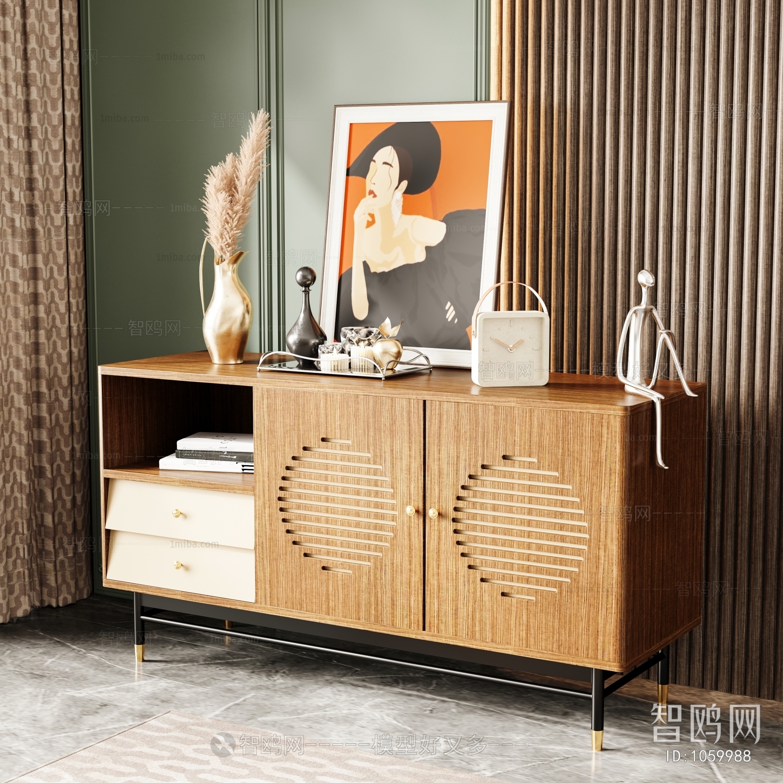 Modern Side Cabinet