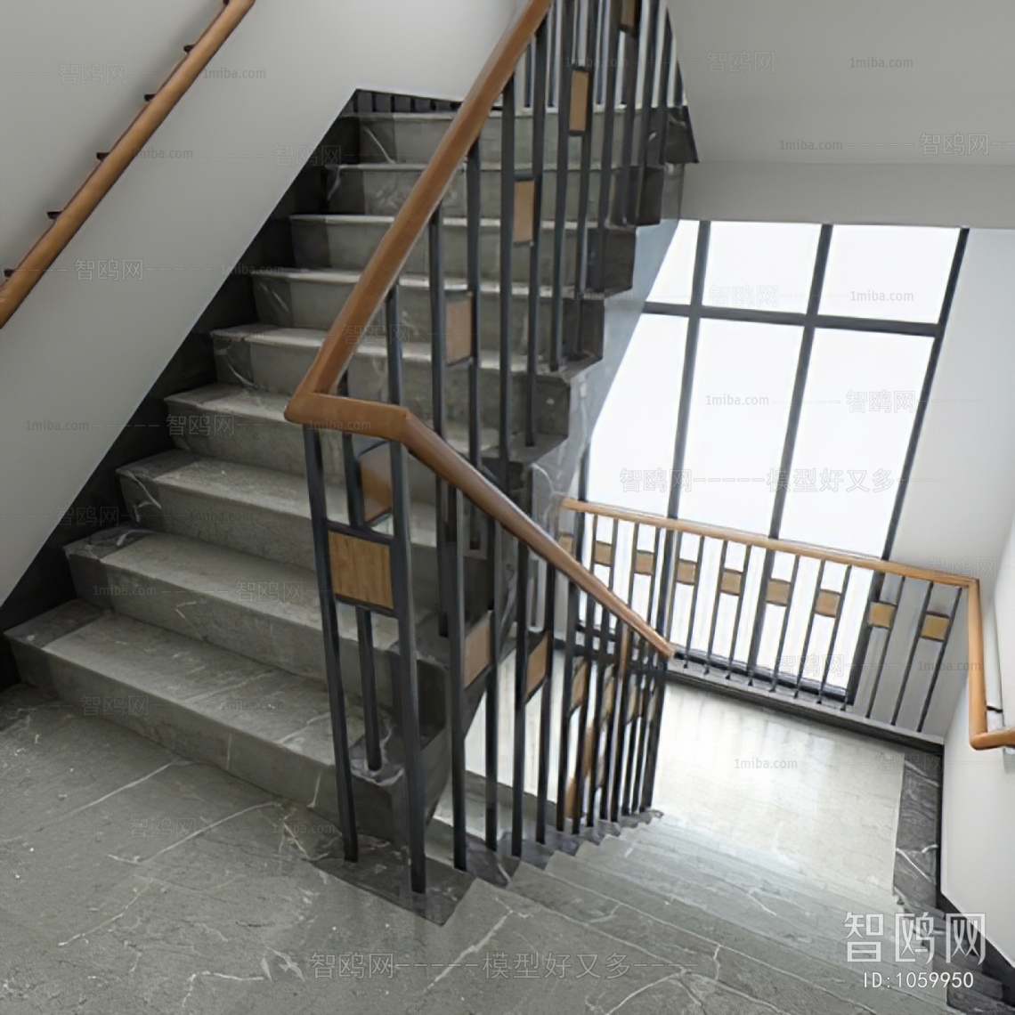 Modern Stair Balustrade/elevator