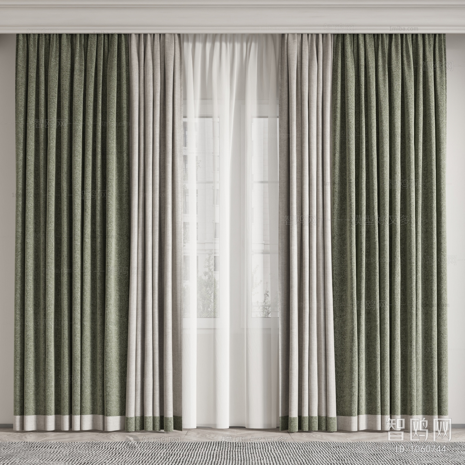 Modern The Curtain