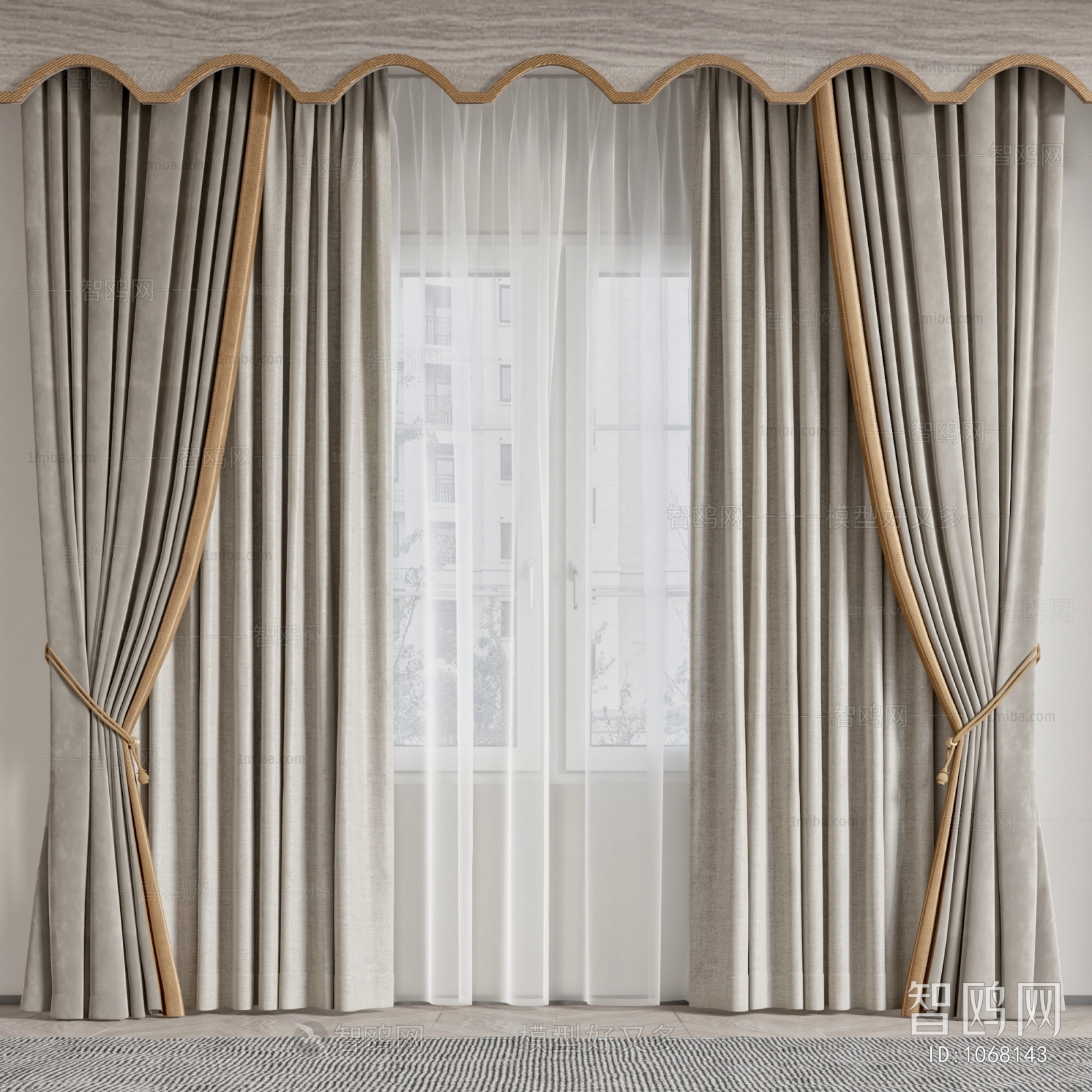 Modern The Curtain