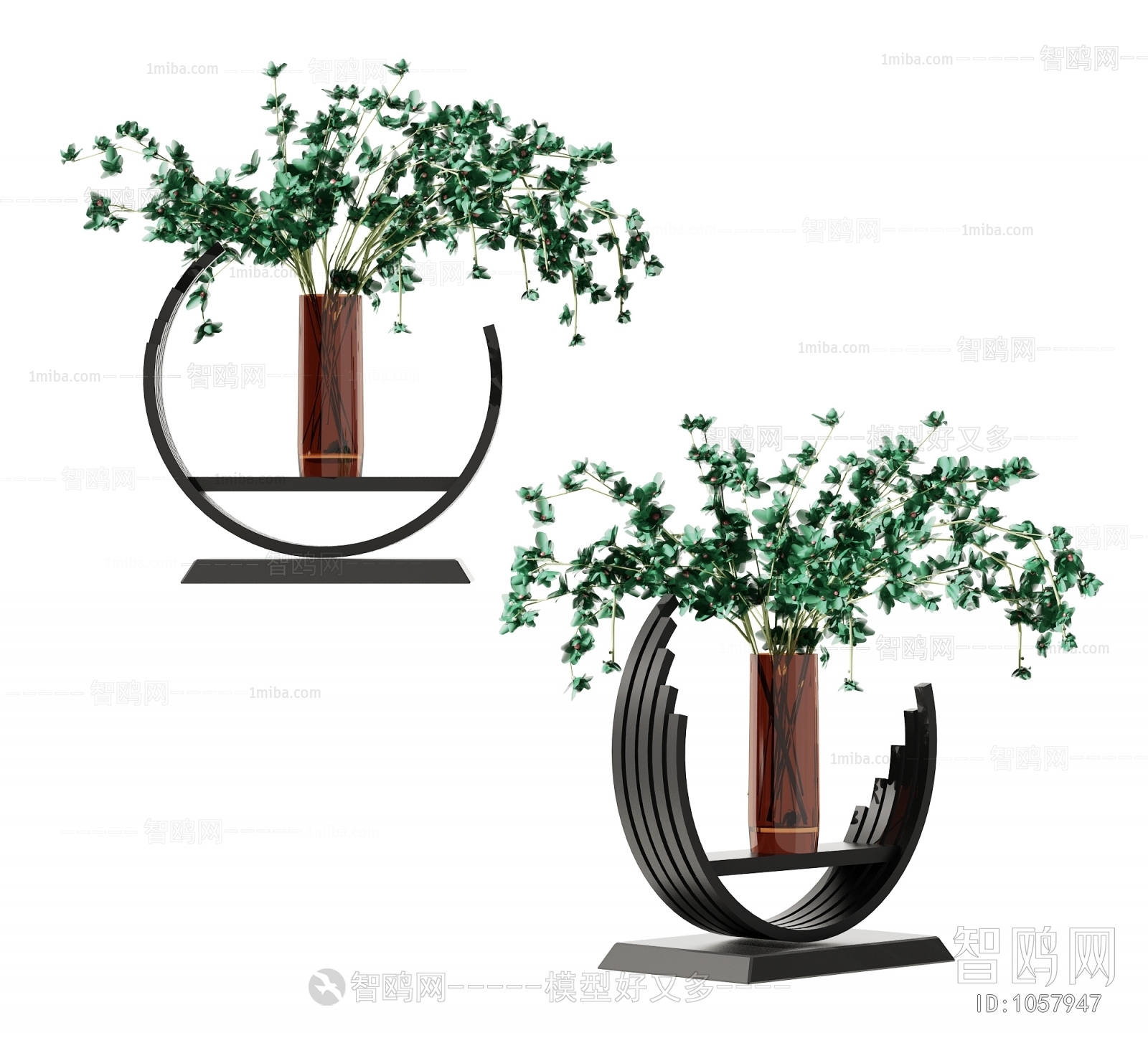 新中式花瓶花艺摆件