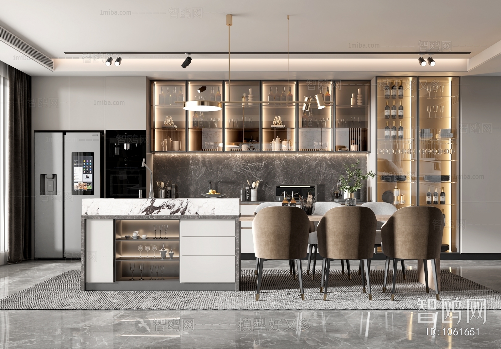 Modern Open Kitchen