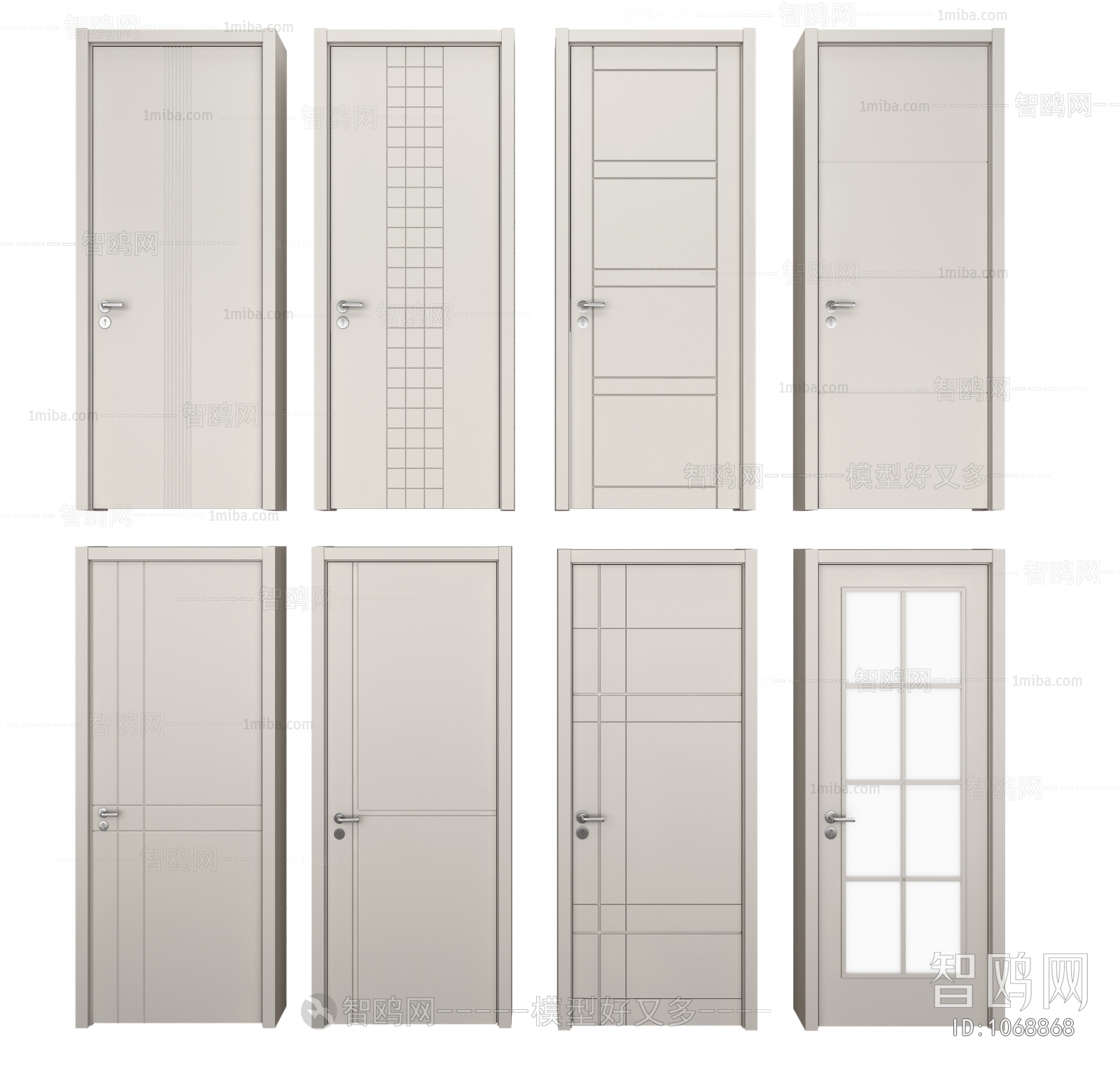 Modern Single Door