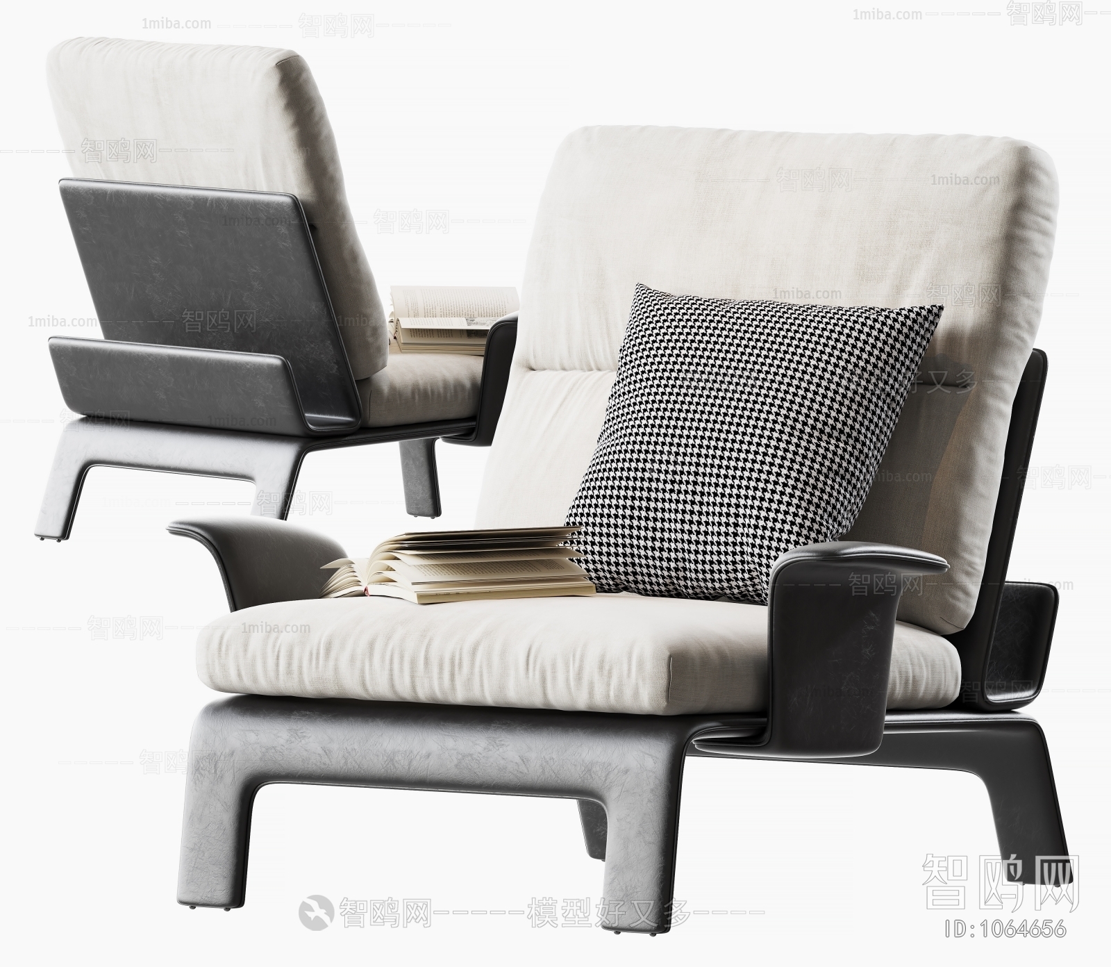 Nordic Style Lounge Chair