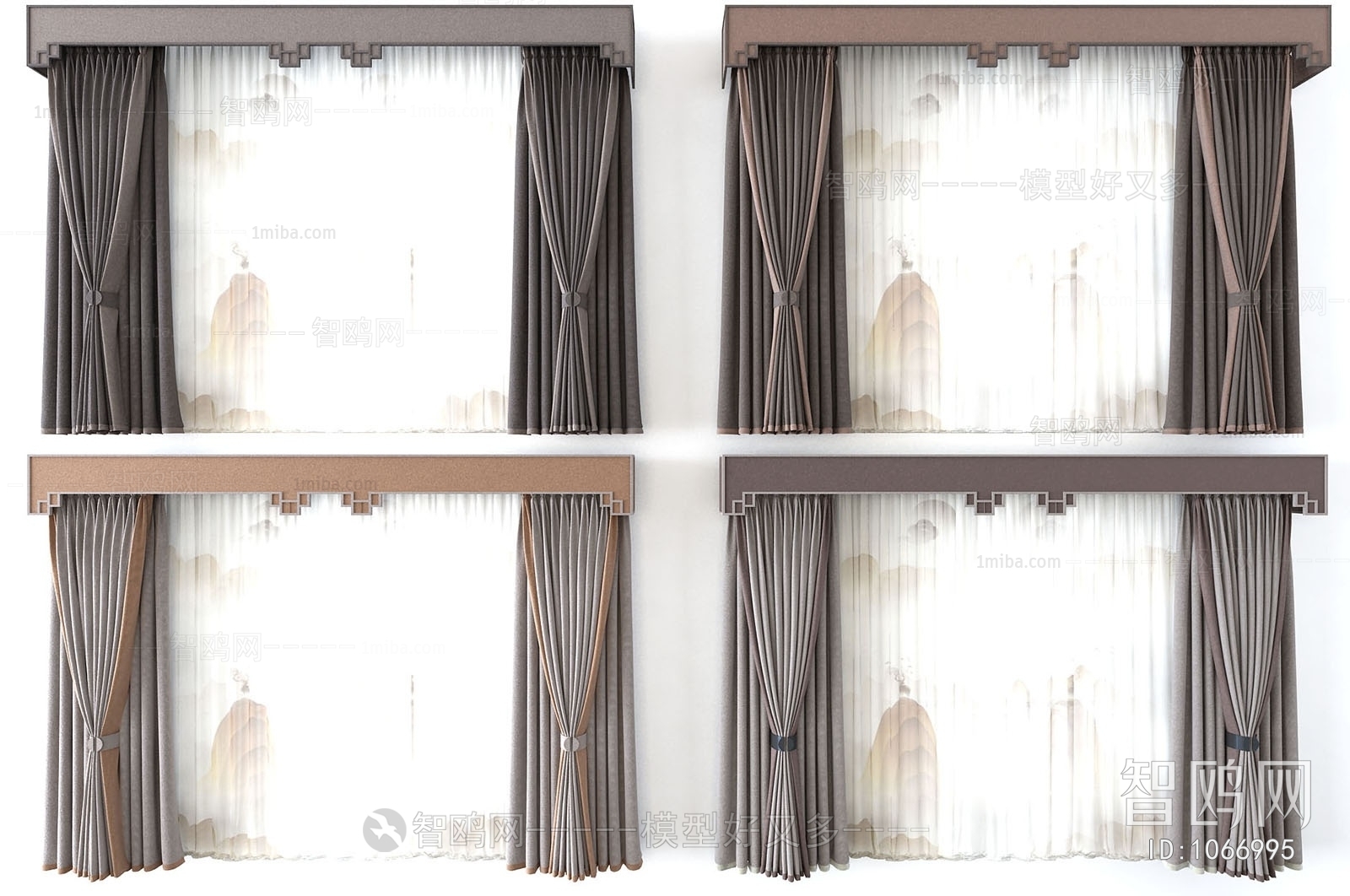 New Chinese Style The Curtain