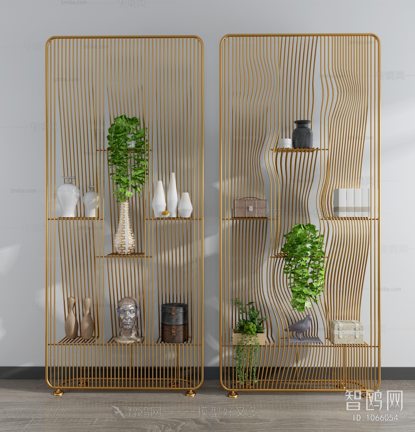 Modern Metal Screen Partition