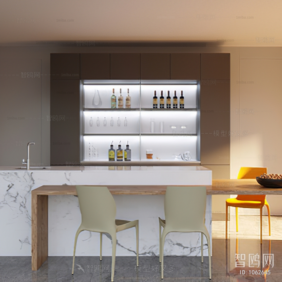 Modern Counter Bar