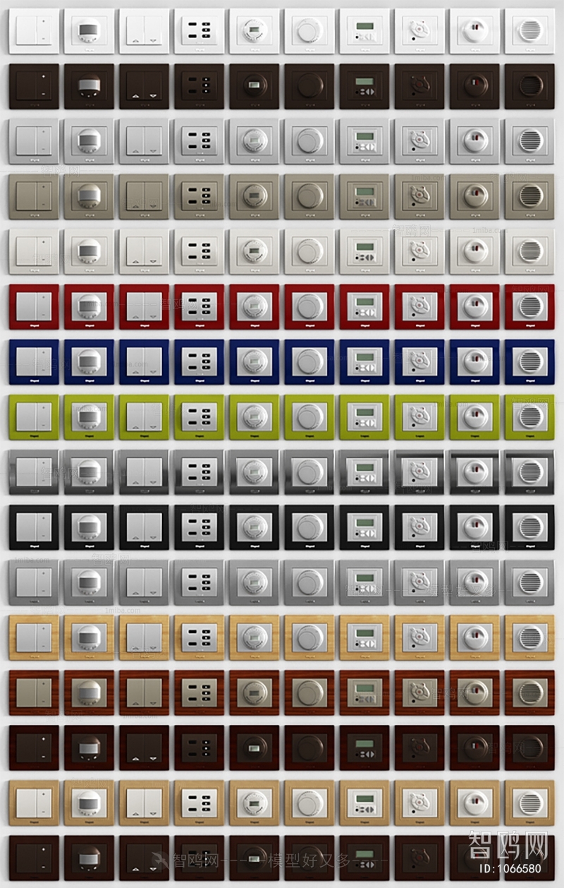 Modern Switch Socket Panel