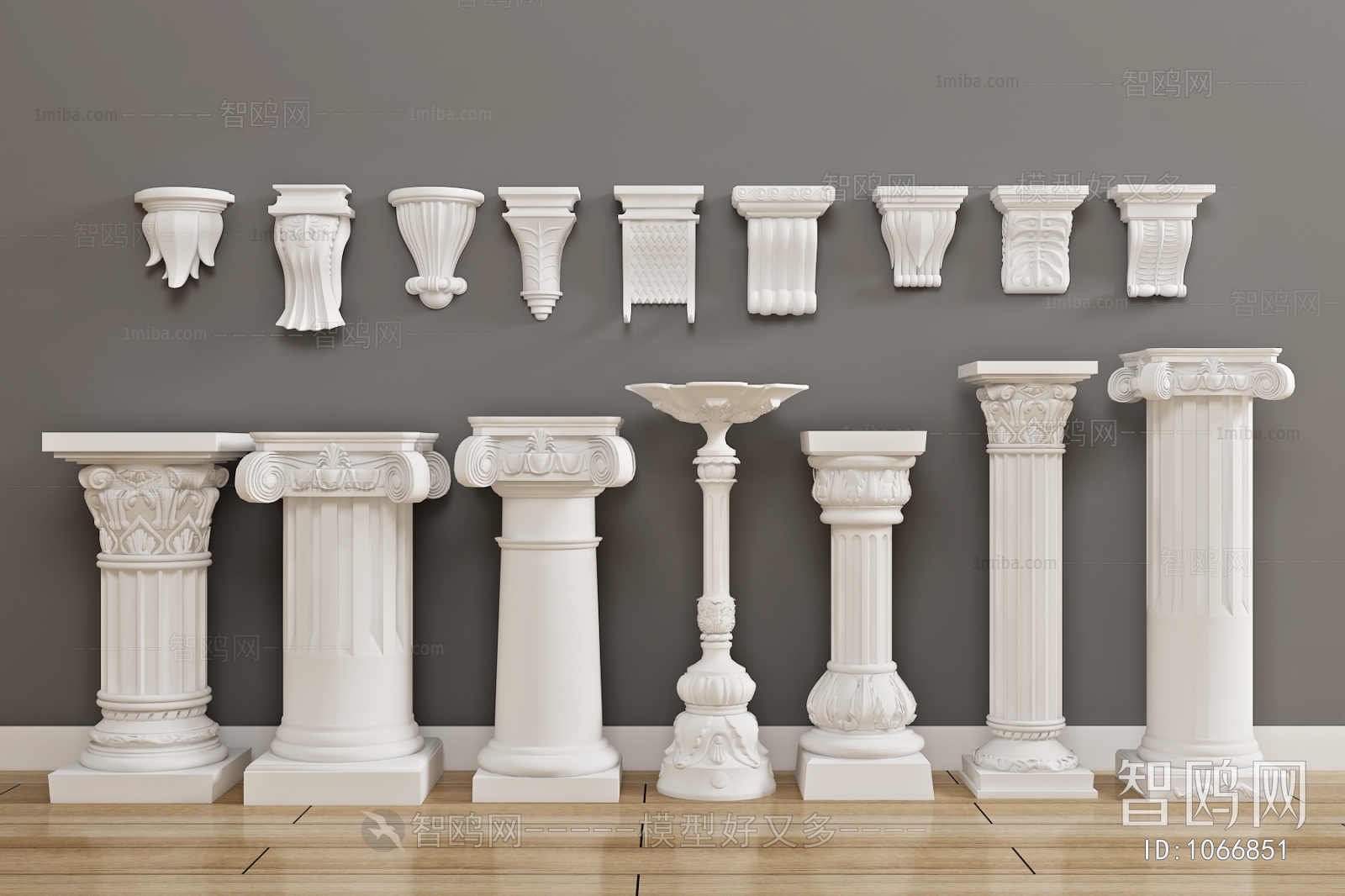 European Style Roman Pillar