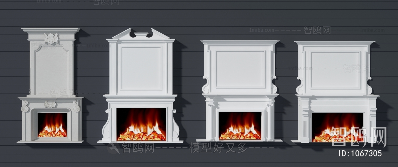 European Style Fireplace
