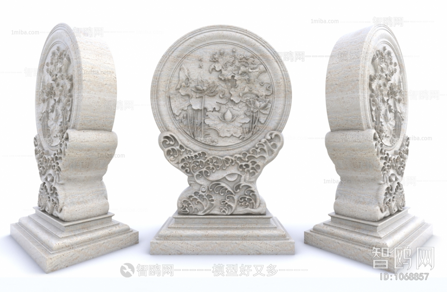 New Chinese Style Stone Carving