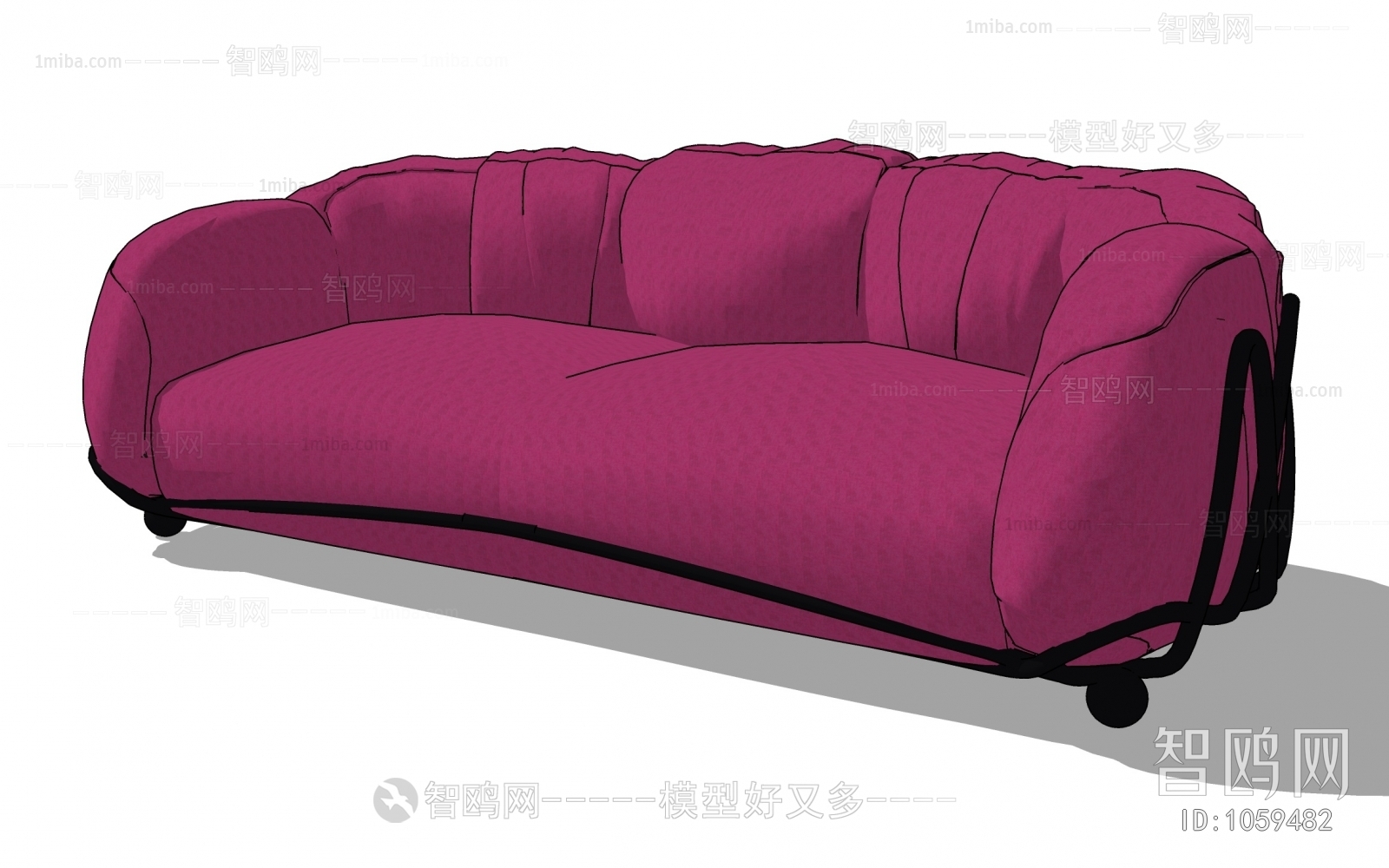 Modern Multi Person Sofa