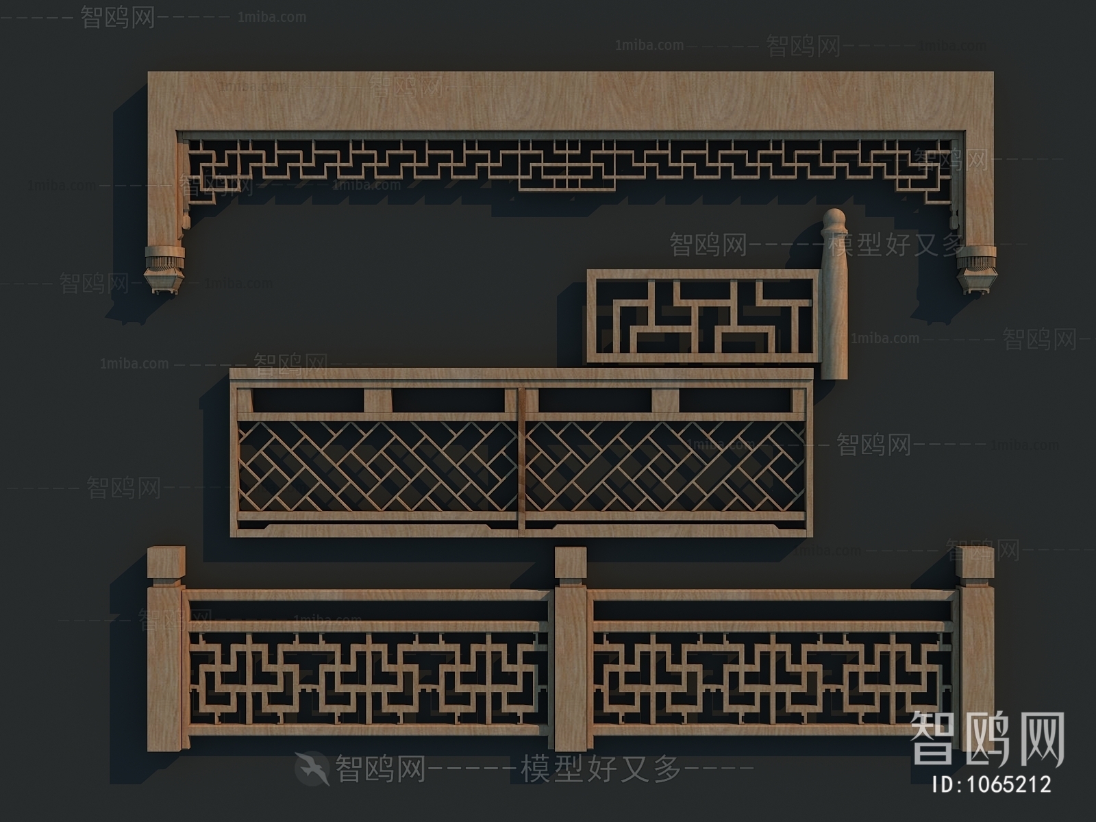 Chinese Style Building Component