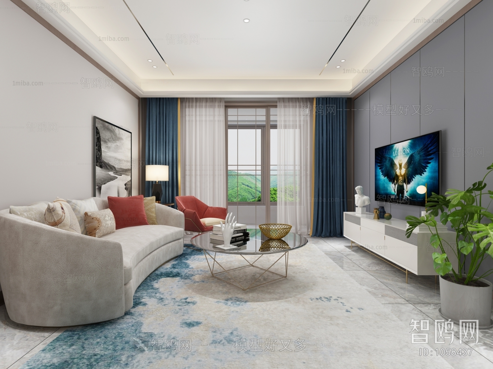 Modern A Living Room