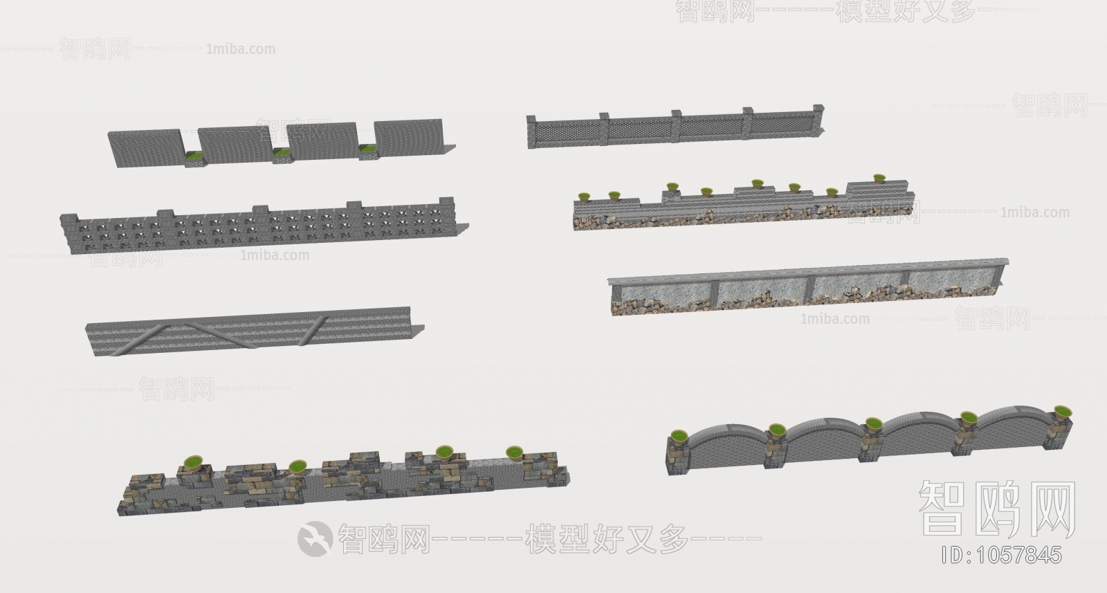 Chinese Style Building Component