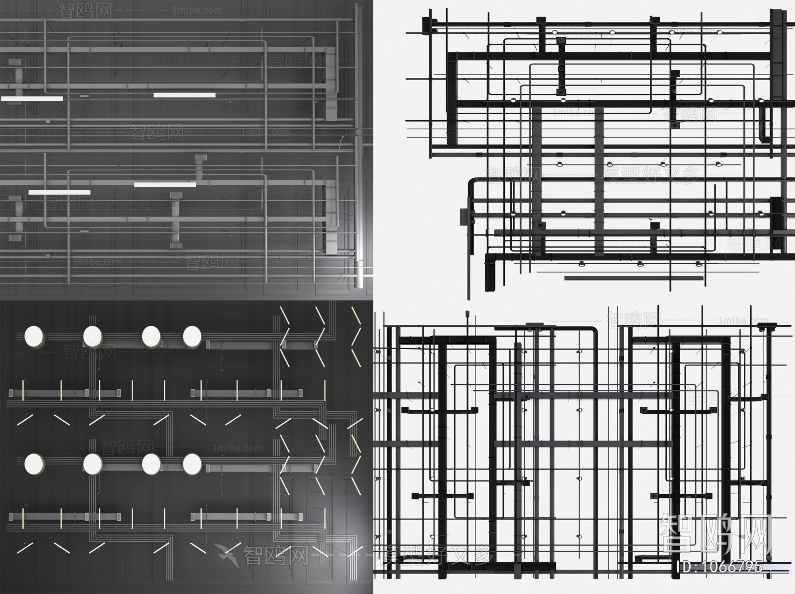 Industrial Style Suspended Ceiling