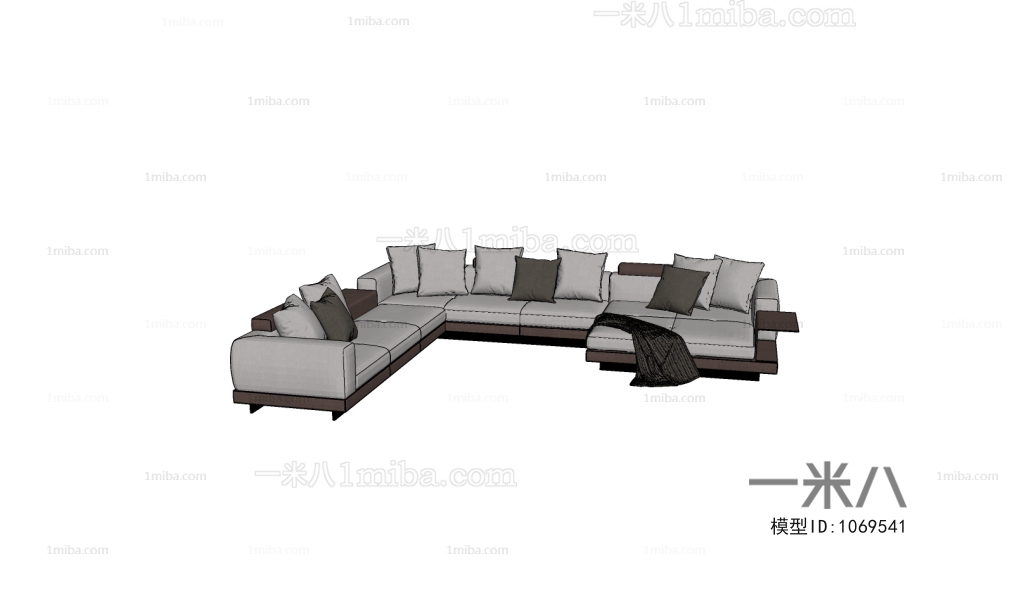 Modern Multi Person Sofa