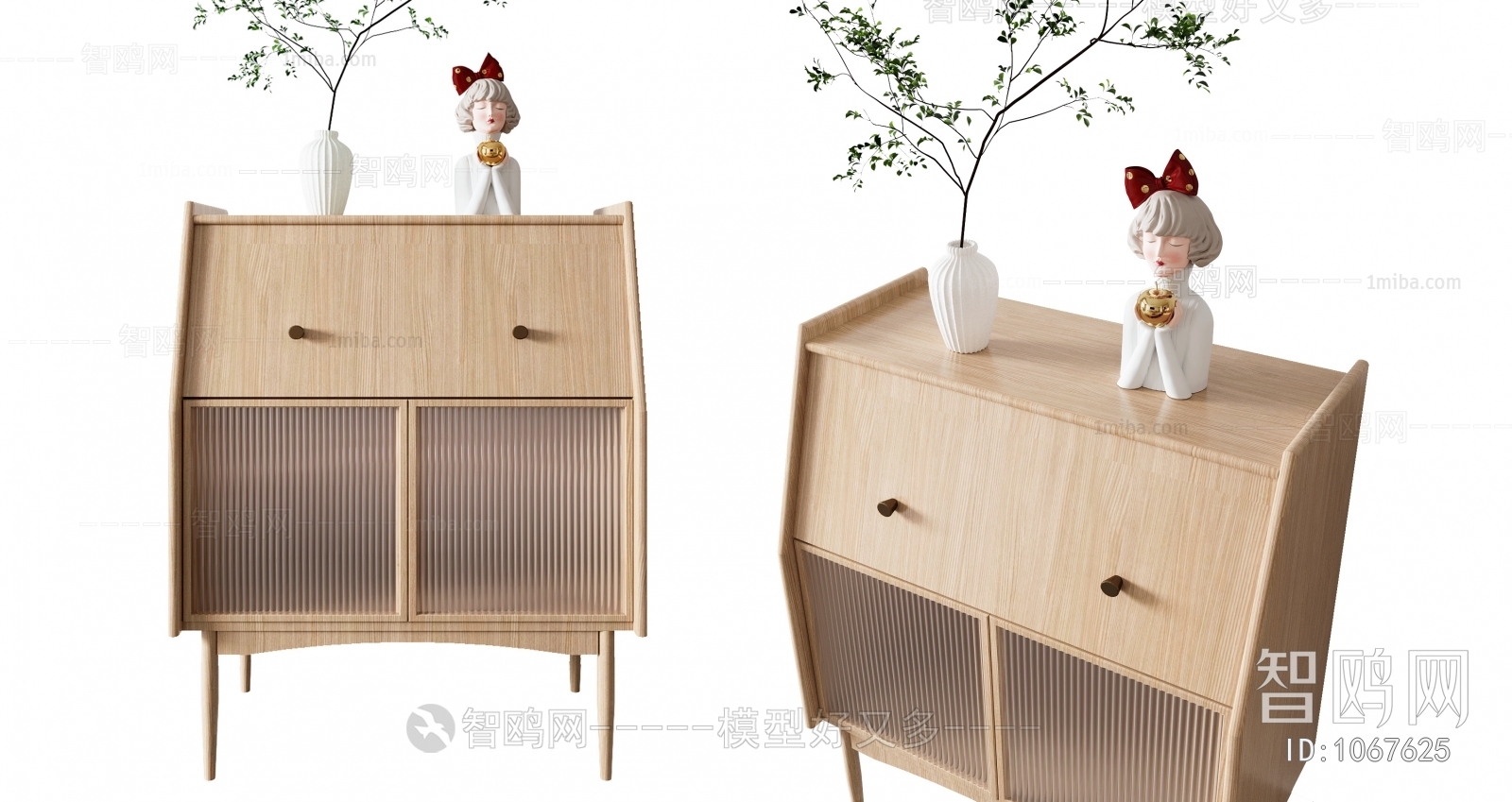 Japanese Style Side Cabinet/Entrance Cabinet