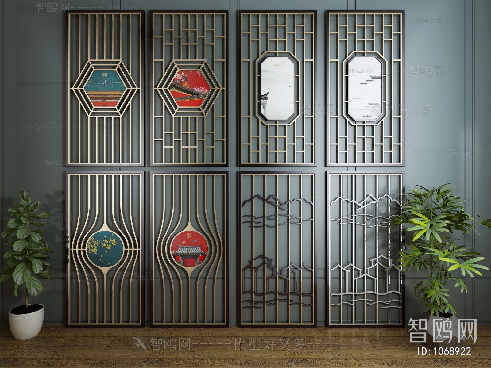 New Chinese Style Partition