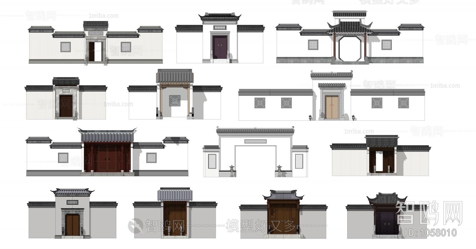 New Chinese Style Building Component