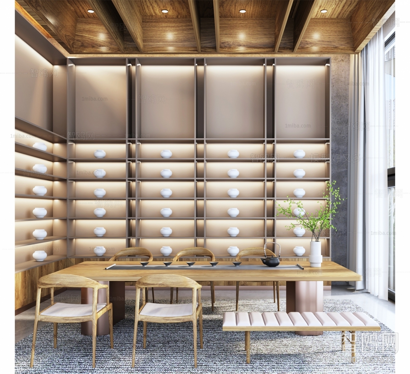 New Chinese Style Tea House