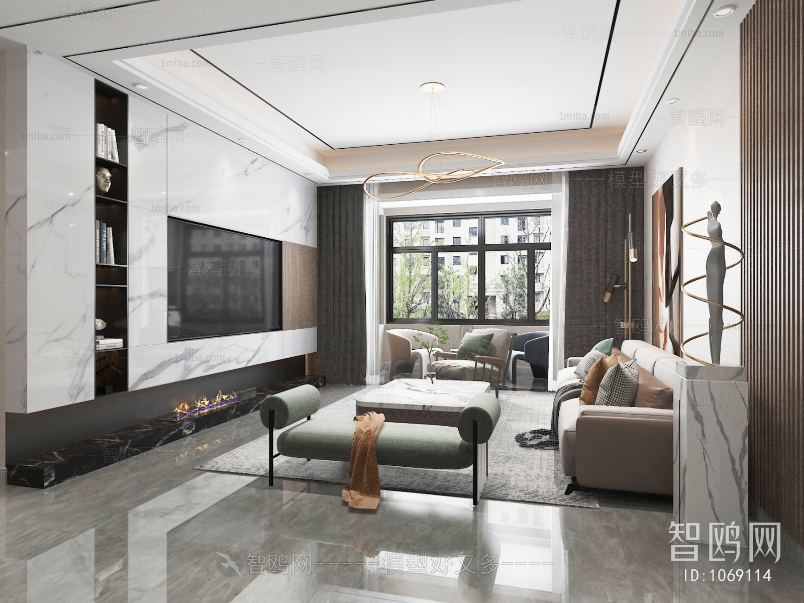 Modern A Living Room