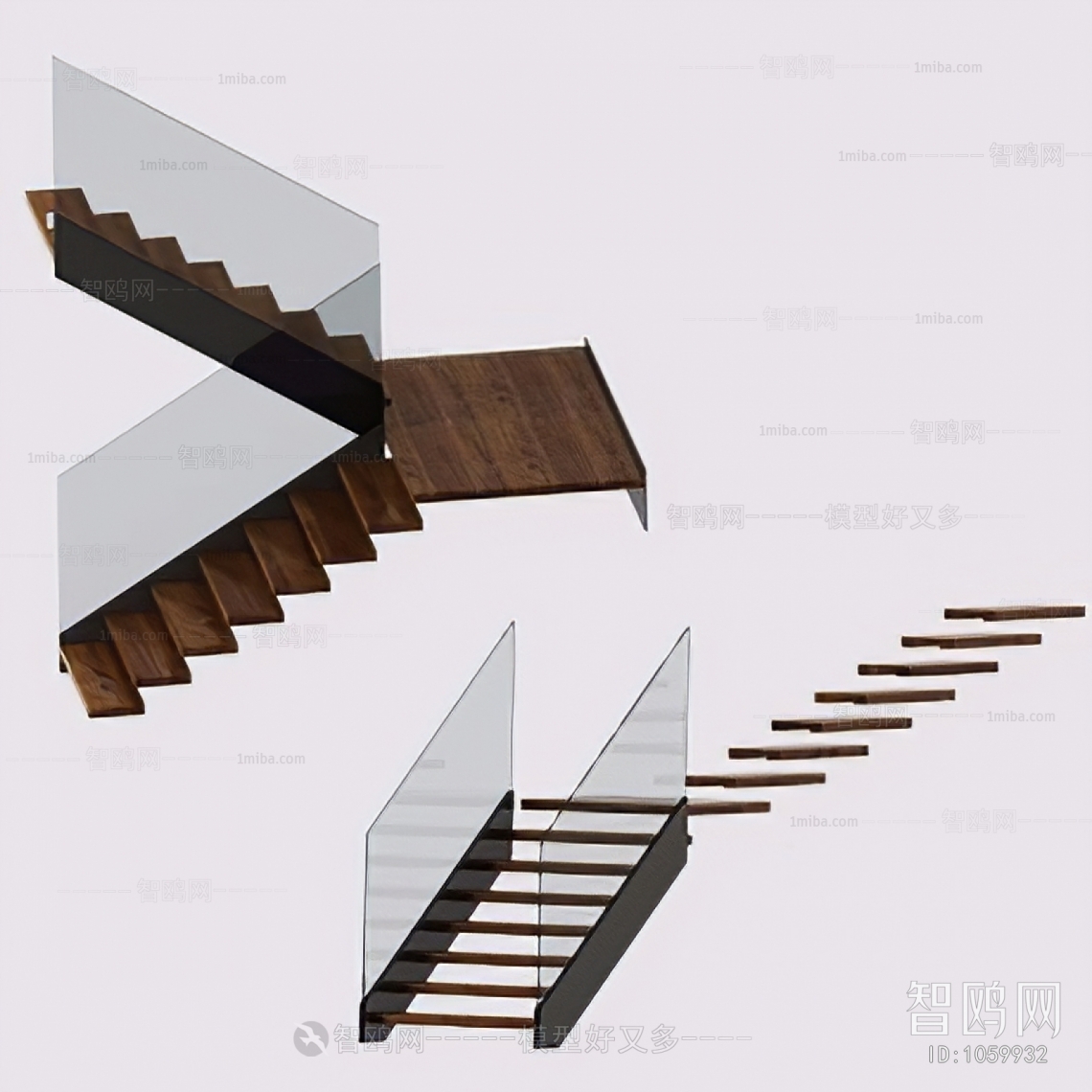 Modern Stair Balustrade/elevator