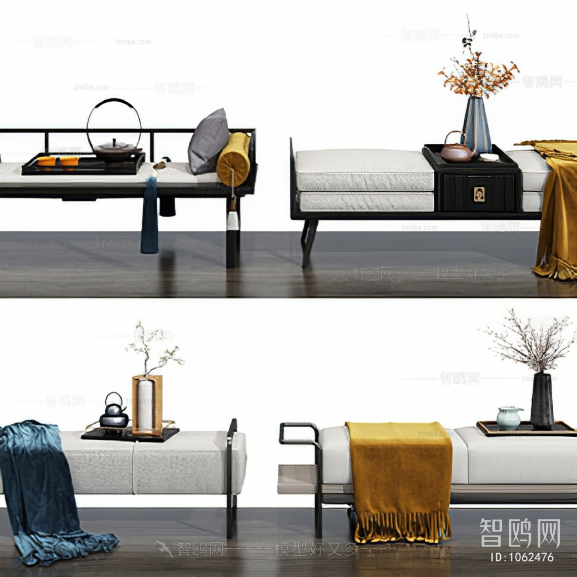 New Chinese Style Bench