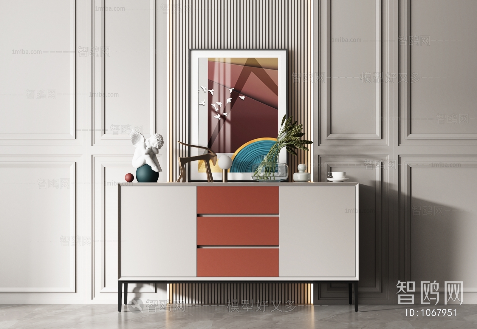 Modern Side Cabinet/Entrance Cabinet