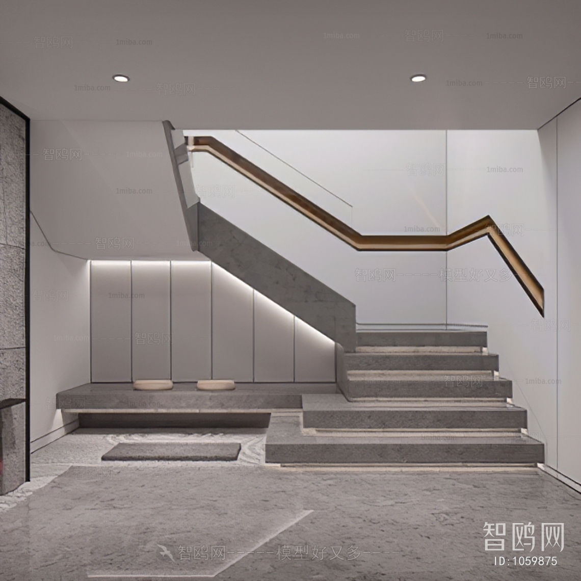 New Chinese Style Stairwell