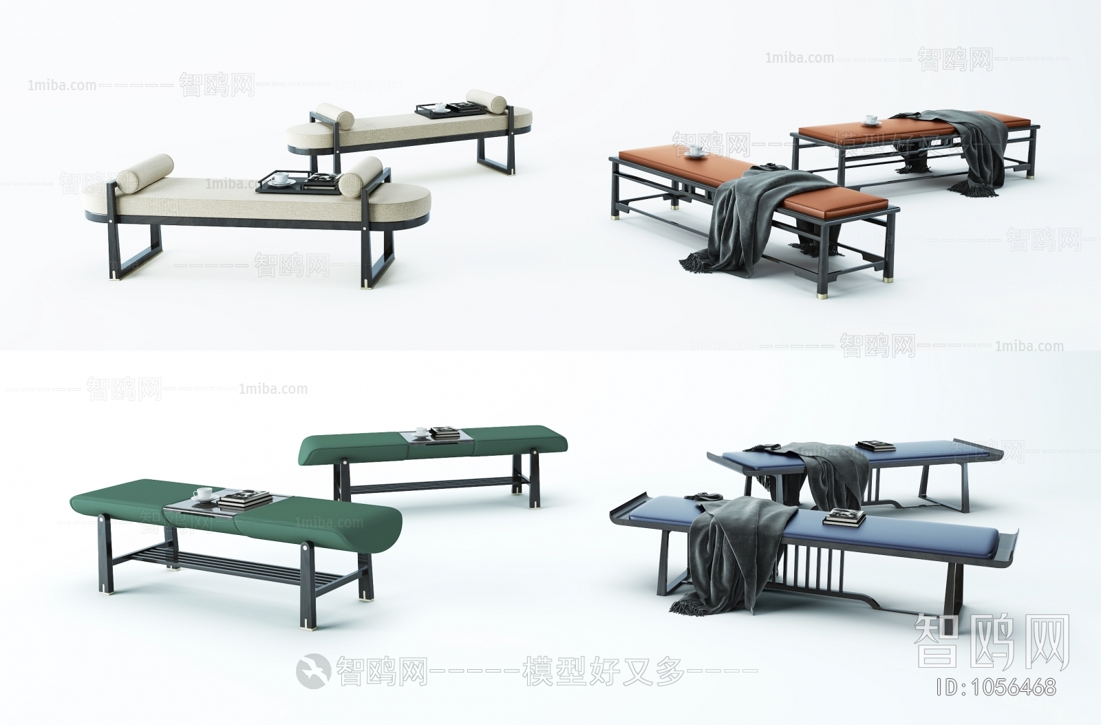 New Chinese Style Bench