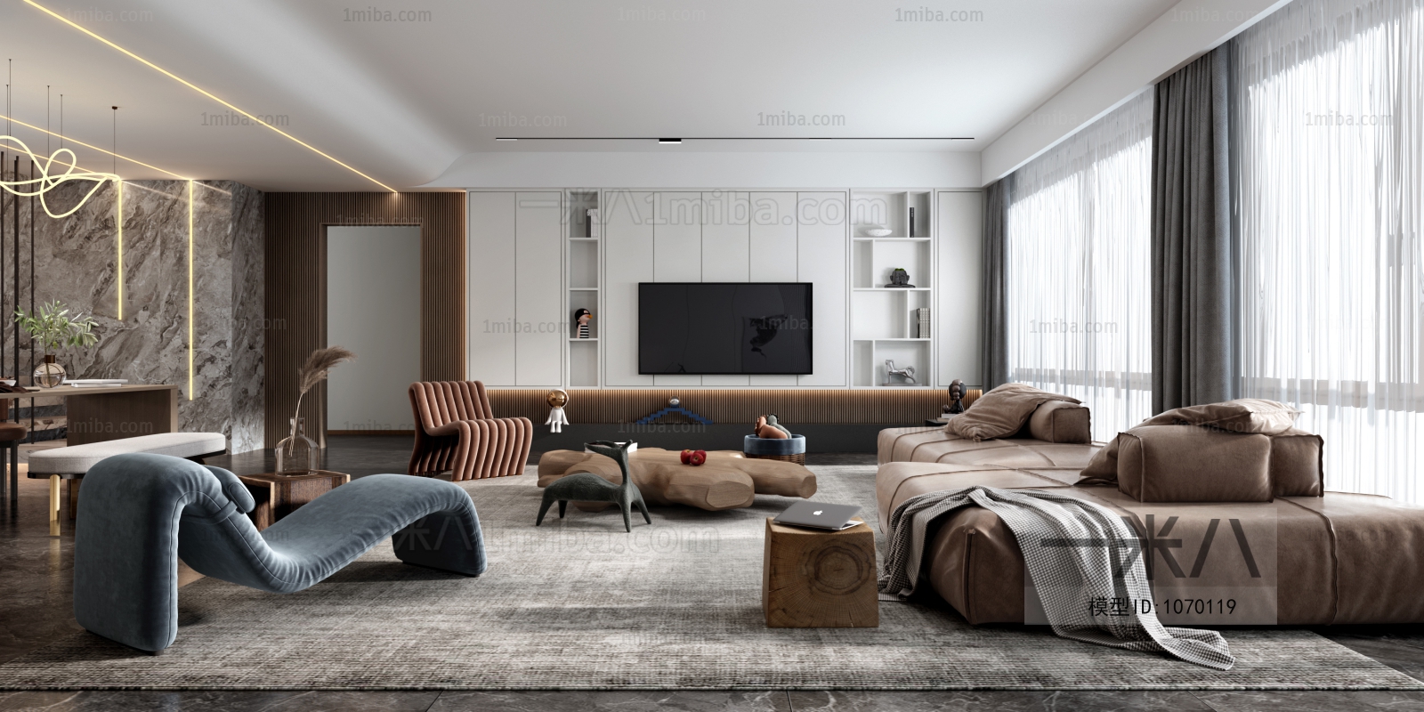 Modern A Living Room