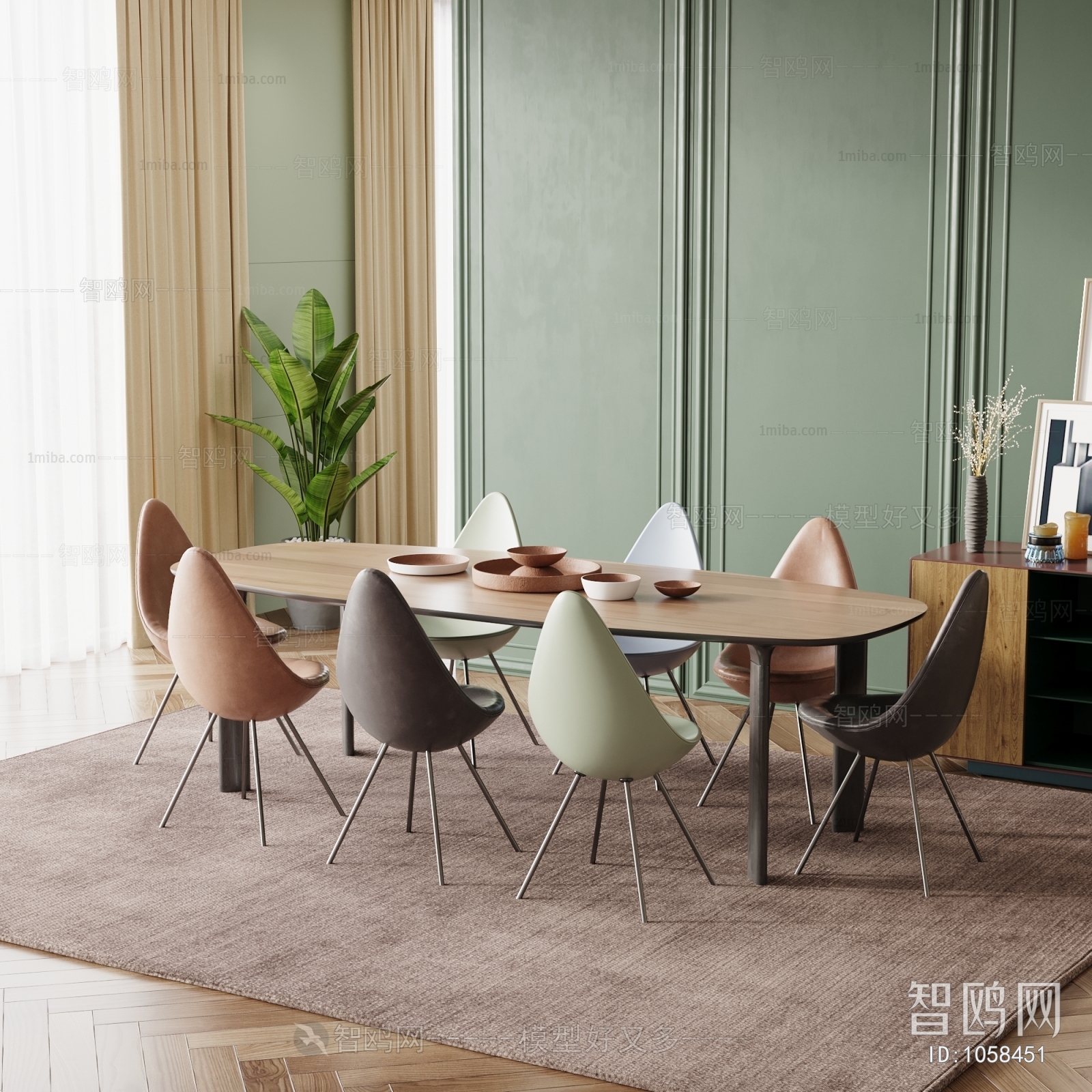 Modern Dining Table And Chairs