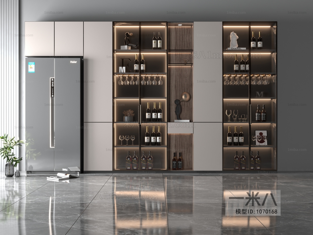 Modern Wine Cabinet